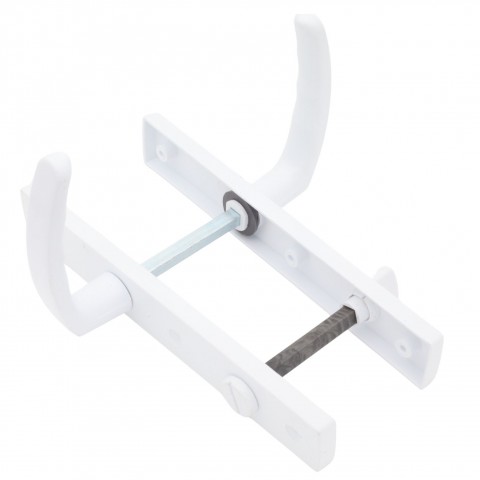 Plastik Pvc Pimapen Kapı Kolu Beyaz YALE
