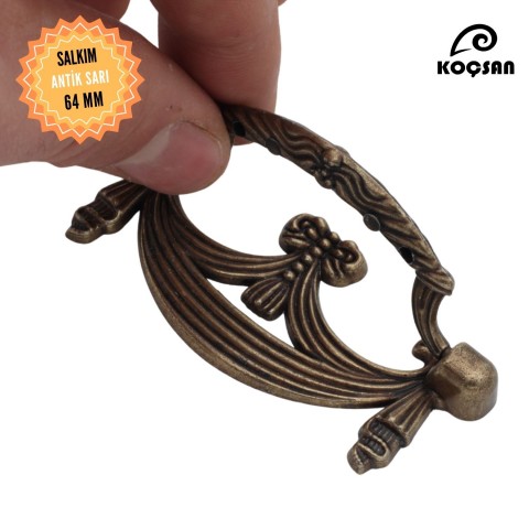 Salkım 64 mm Kulp Lüks Country Mutfak Mobilya Dolap Çekmece Kulpu