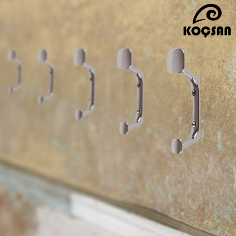 Titan Krom Askı, Lüks Vestiyer Askısı, Dolap Askılık, Duvar Askılığı, Portmanto Askı