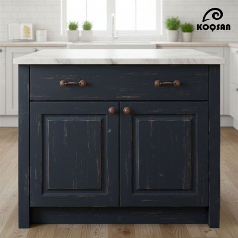 U Papucu 64 mm Kulp Lüks Country Mutfak Mobilya Dolap Çekmece Kulpu