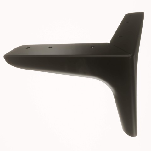 Venüs Siyah 15 cm Mobilya Ayağı, Lüks Metal Mobilya Ayak, Koltuk, Dolap, Şifonyer, Masa Ayak