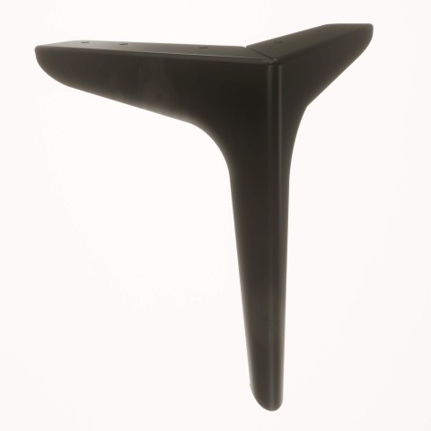 Venüs Siyah 20 cm Mobilya Ayağı, Lüks Metal Mobilya Ayak, Koltuk, Dolap, Şifonyer, Masa Ayak
