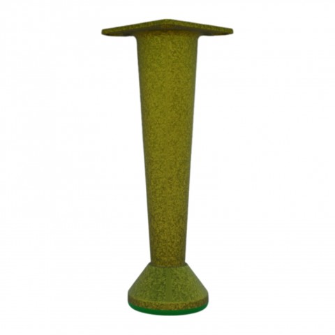 Viyana Antik Sarı 10 cm Mobilya Ayağı, Lüks Metal Mobilya Ayak, Koltuk, Dolap, Şifonyer, Masa Ayak