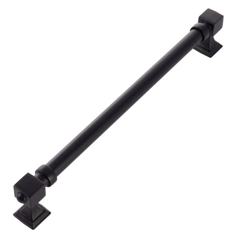 Zumra 224 mm Siyah Kulp Lüks Country Mutfak Mobilya Dolap Çekmece Kulpu